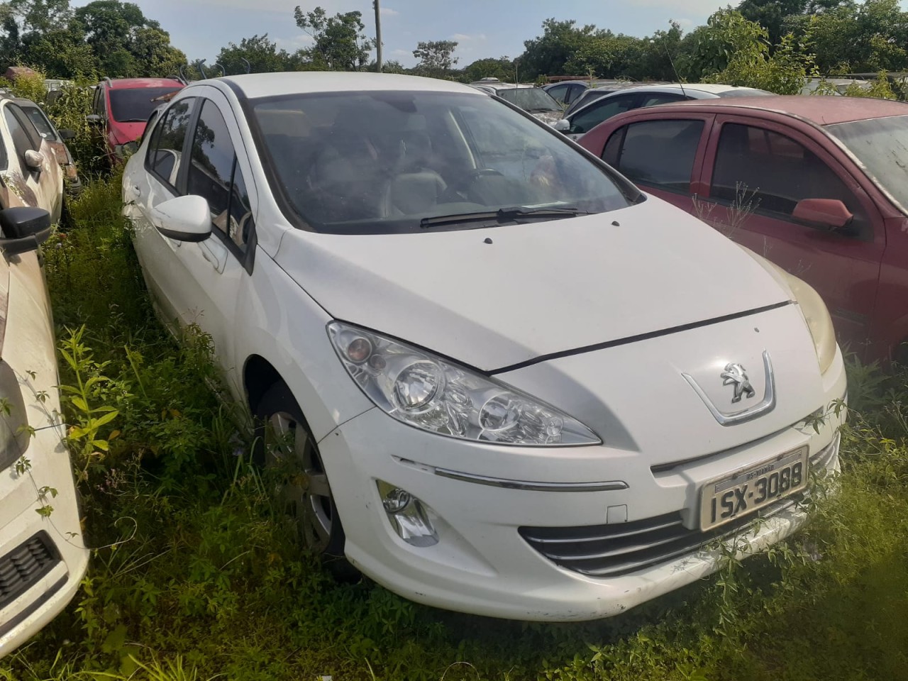 I/PEUGEOT 408 ALLUERE, PLACA ISX-3088, ANO/MODELO 2011/2012E COR BRANCO