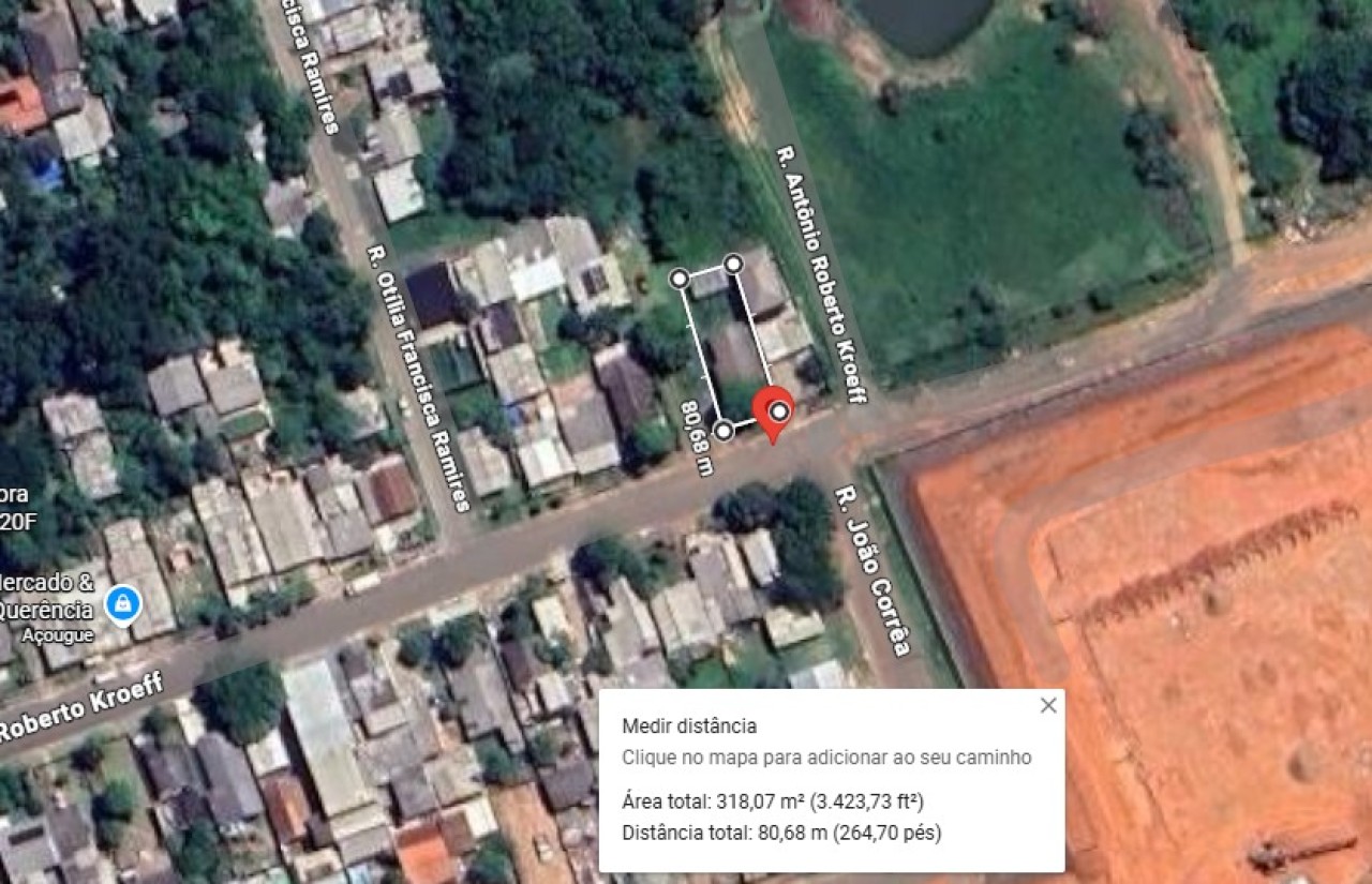 TERRENO DE 290M² COM BENFEITORIAS NO BAIRRO SANTO AFONSO EM NOVO HAMBURGO