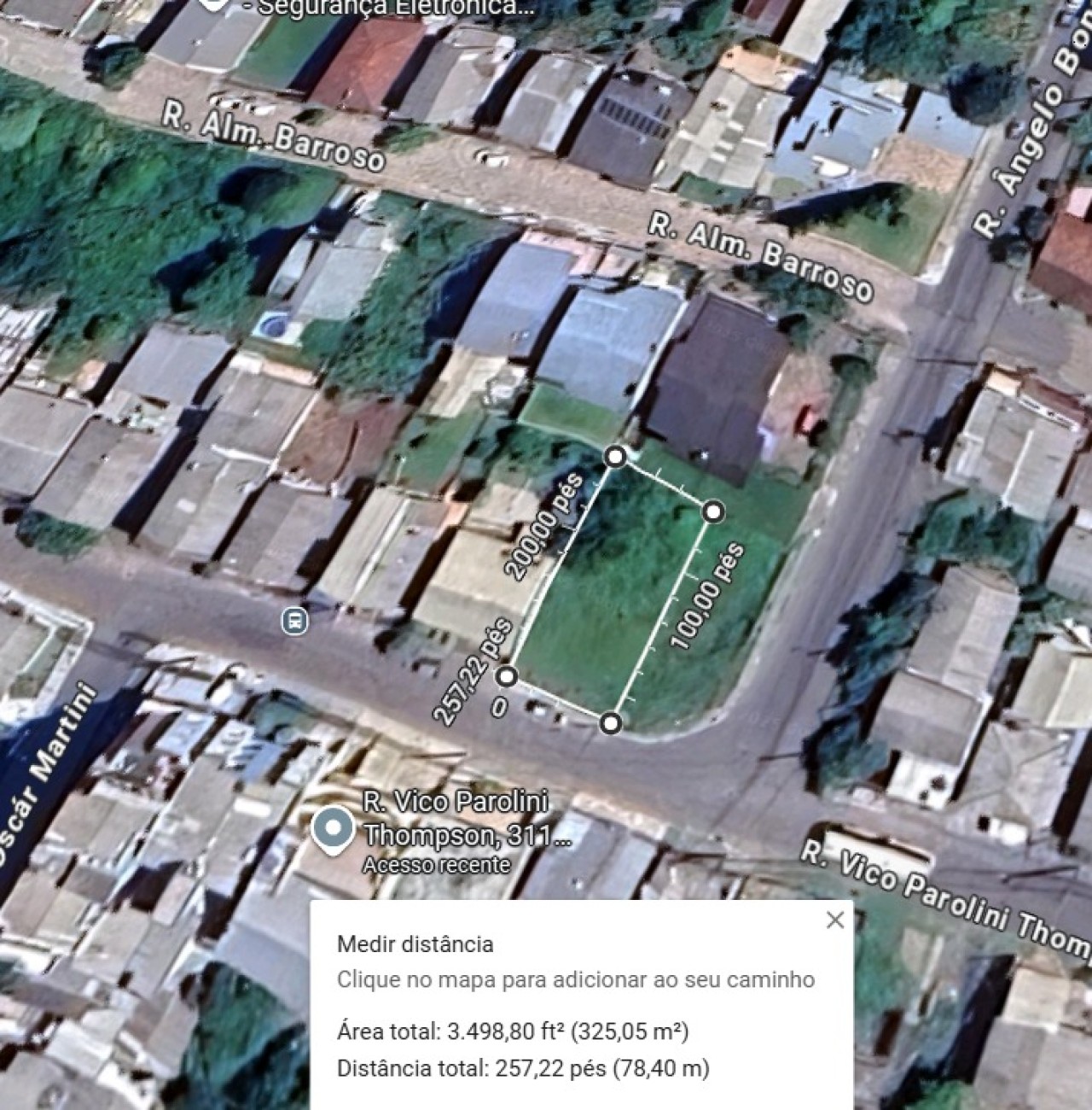 TERRENO DE 330m² EM CAXIAS DO SUL/RS