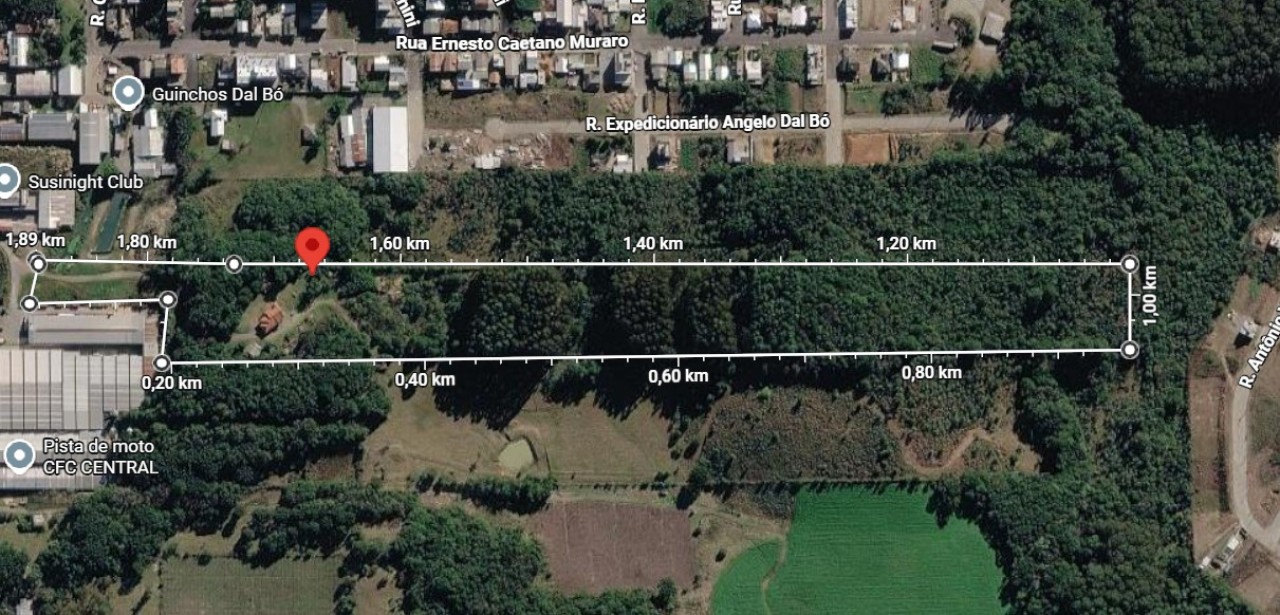 ÁREA DE 58.309,80M² COM BENFEITORIAS NA CIDADE DE FLORES DA CUNHA/RS